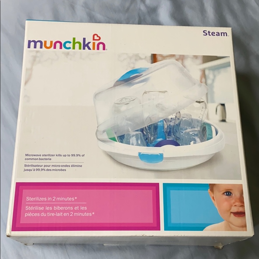 Munchkin Steam Microwave Sterilizer
